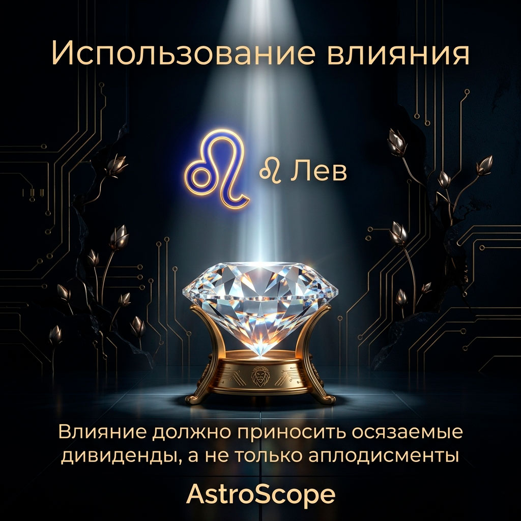 ♌ Лев, энергия 22 апреля: Использование влияния