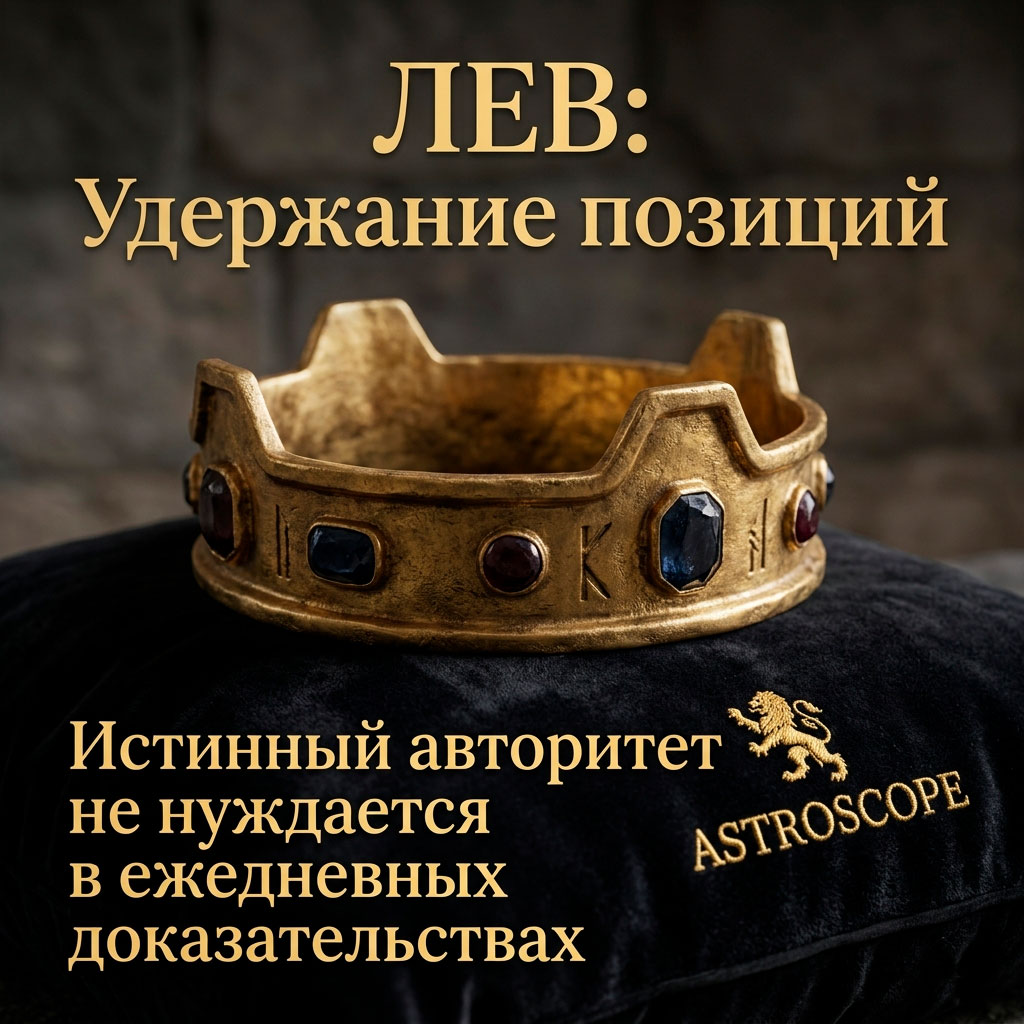 Гороскоп Лев на 25 апреля: Удержание позиций