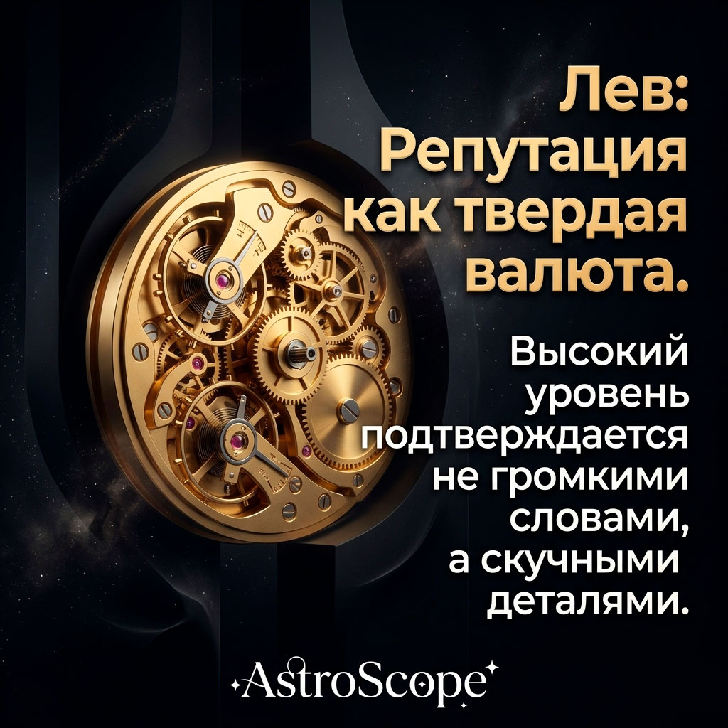 ♌ Лев, энергия 28 апреля: Репутация как твердая валюта