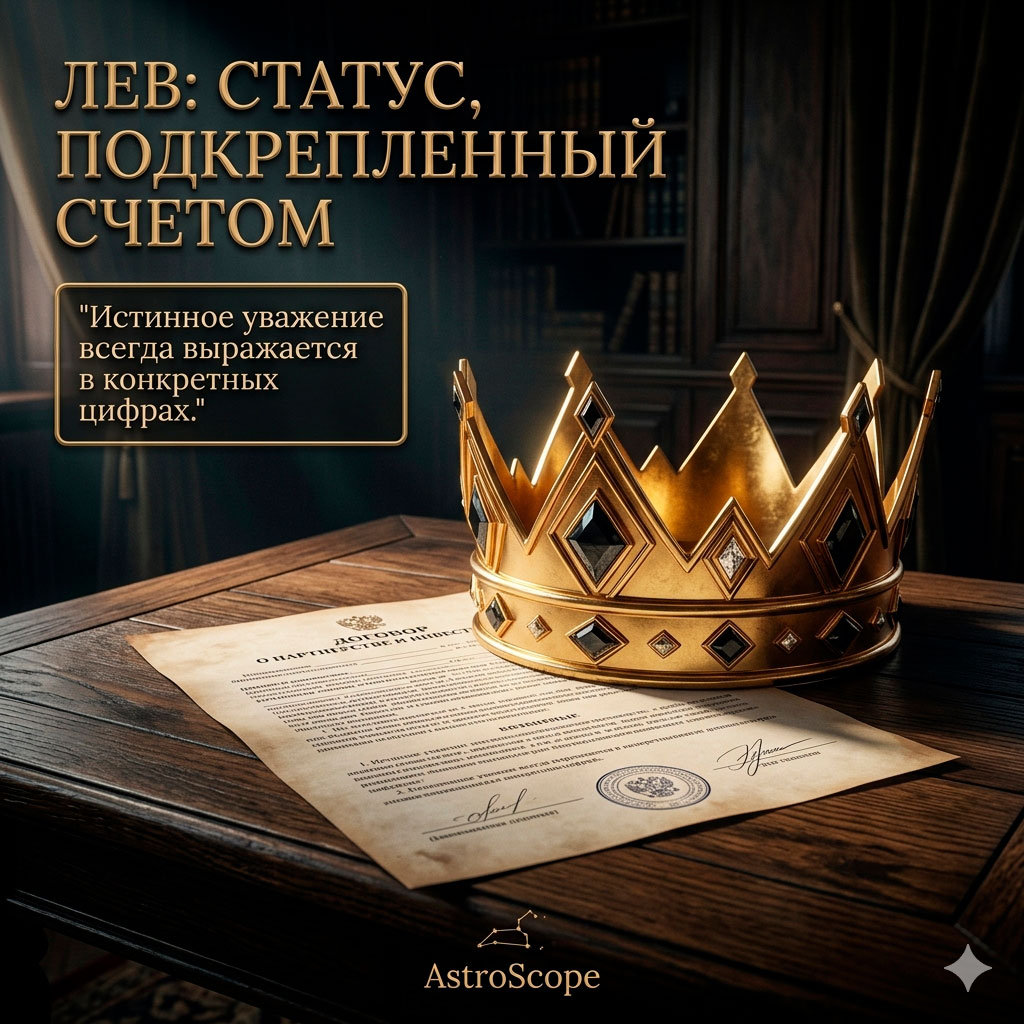 ♌ Лев, энергия 10 мая: Статус, подкрепленный счетом