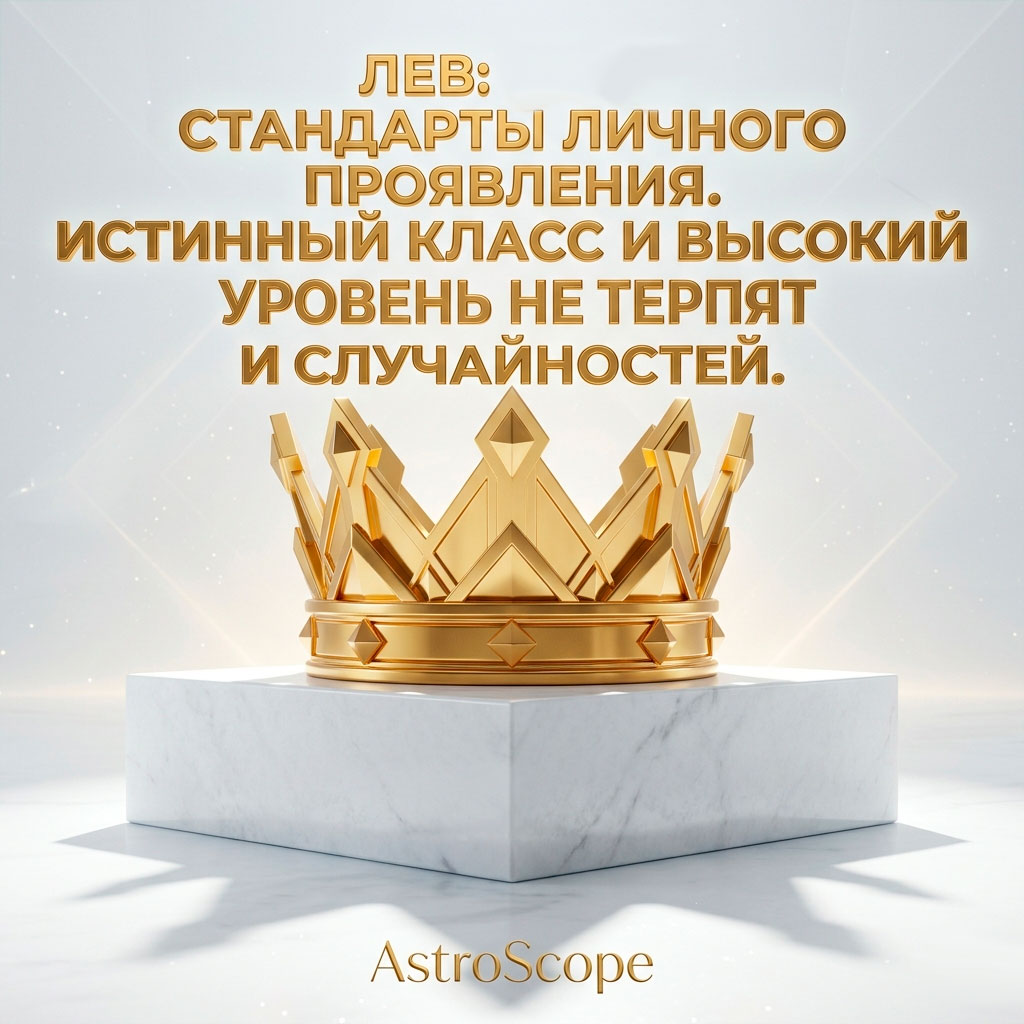 ♌ Лев, энергия 13 мая: Стандарты личного проявления