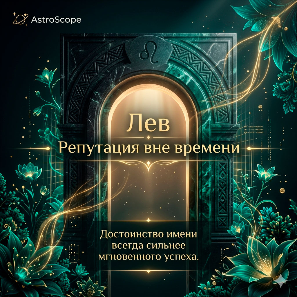 ♌ Лев, энергия 17 мая: Репутация вне времени