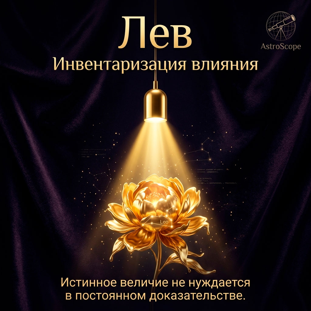 ♌ Лев, энергия 18 мая: Инвентаризация влияния