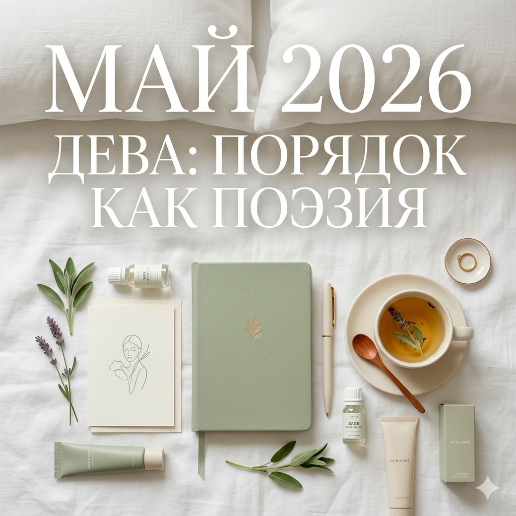 ♍ ДЕВА: КОГДА ПОРЯДОК СТАНОВИТСЯ ПОЭЗИЕЙ. Почему май 2026 — ваш месяц ювелирного расцвета? ✨