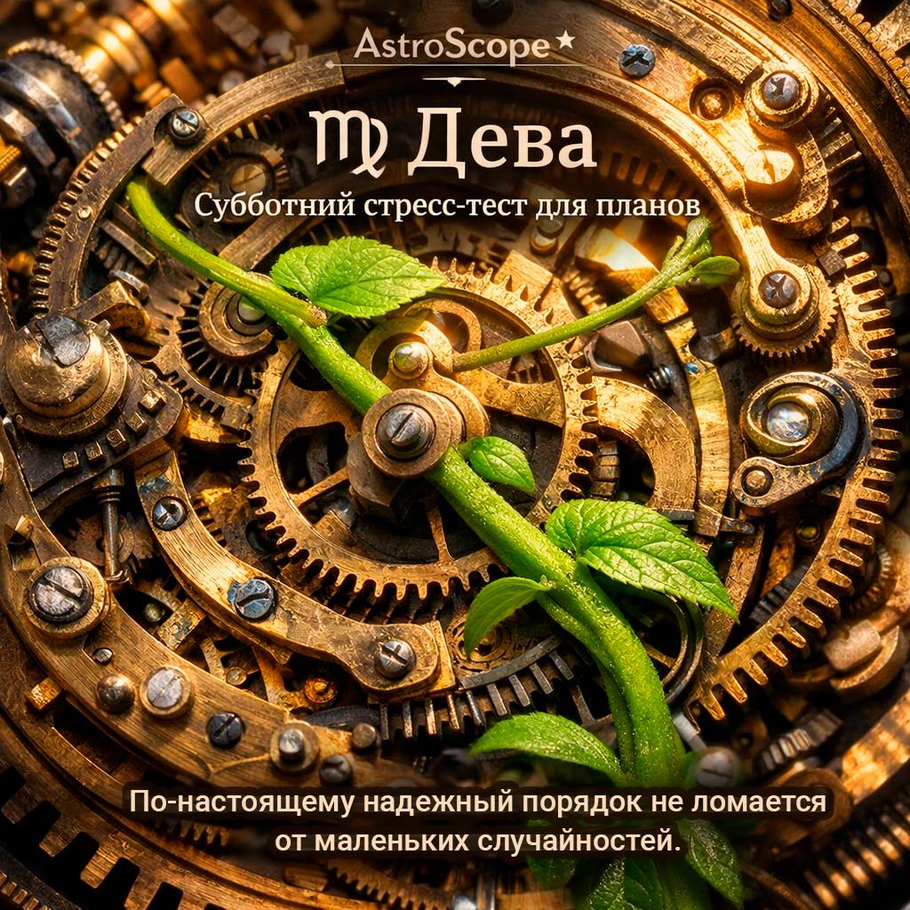 ♍️ Дева: проверяем, умеет ли ваш идеальный порядок «прогибаться» под жизнь