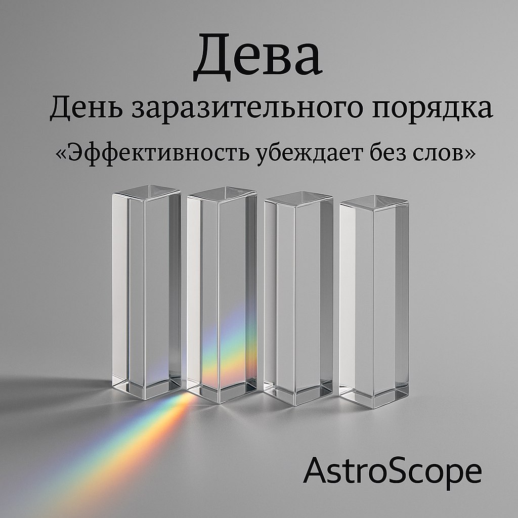 ♍ Дева: День «заразительного» порядка