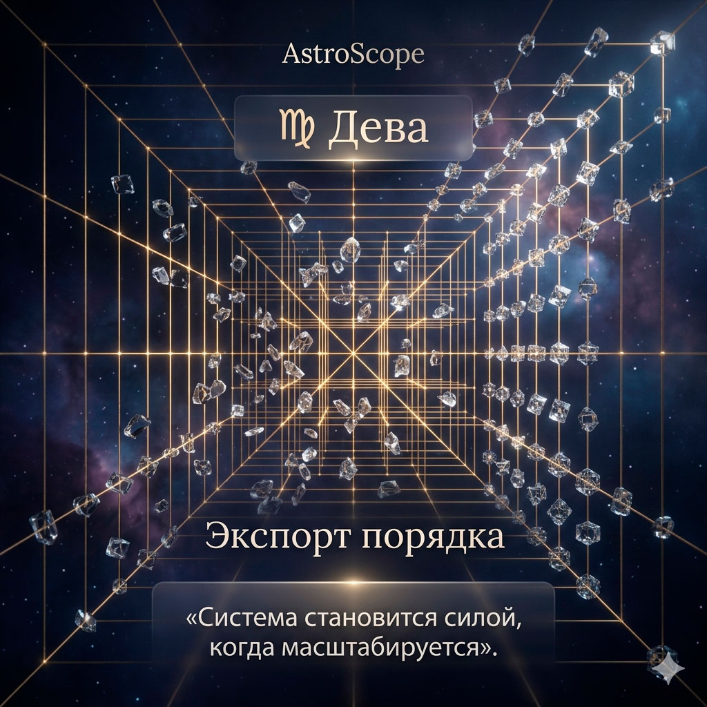 ♍ Дева 3 апреля: Экспорт порядка