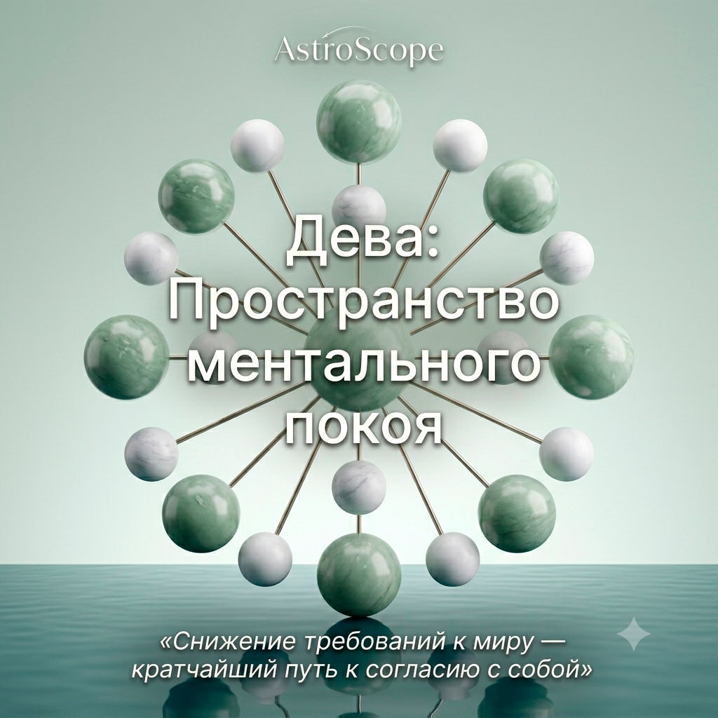 ♍ Дева, энергия 25 июня: Пространство ментального покоя