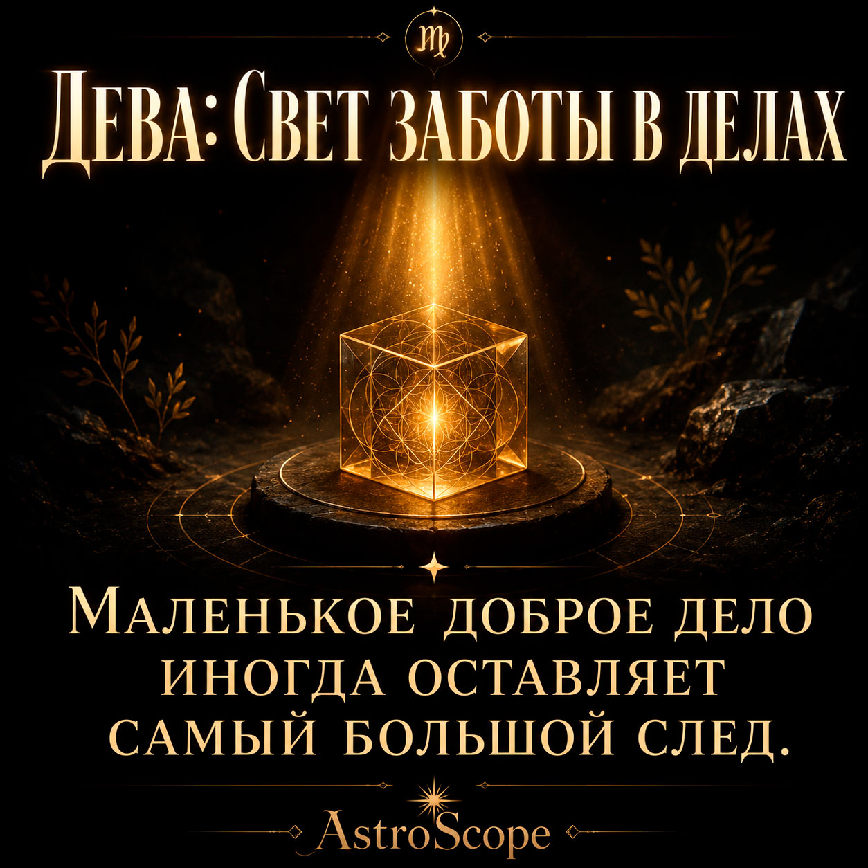 ♍ Дева, энергия 18 июля: Свет заботы в делах