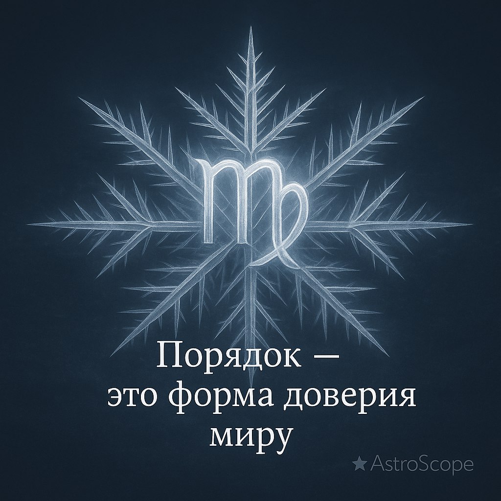 ♍ ДЕВА — «Структура, проступающая в тишине»