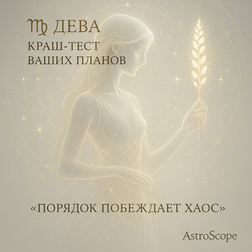 ♍️ Дева — Краш-тест ваших планов