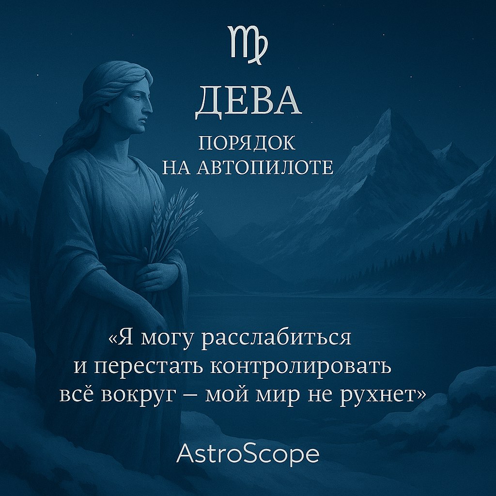 ♍ Дева — Доверие к результату