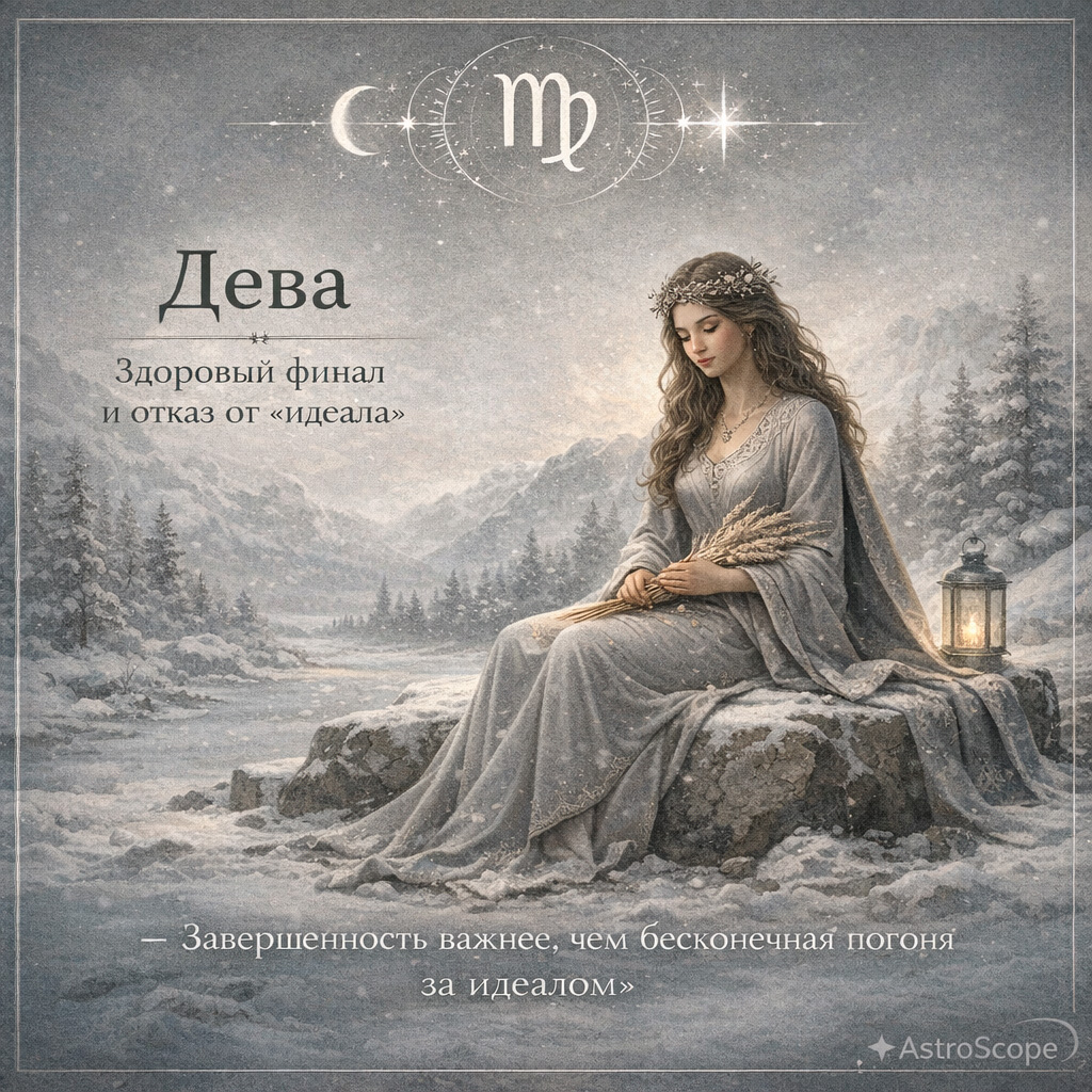 ♍ Дева — Здоровый финал и отказ от «идеала»