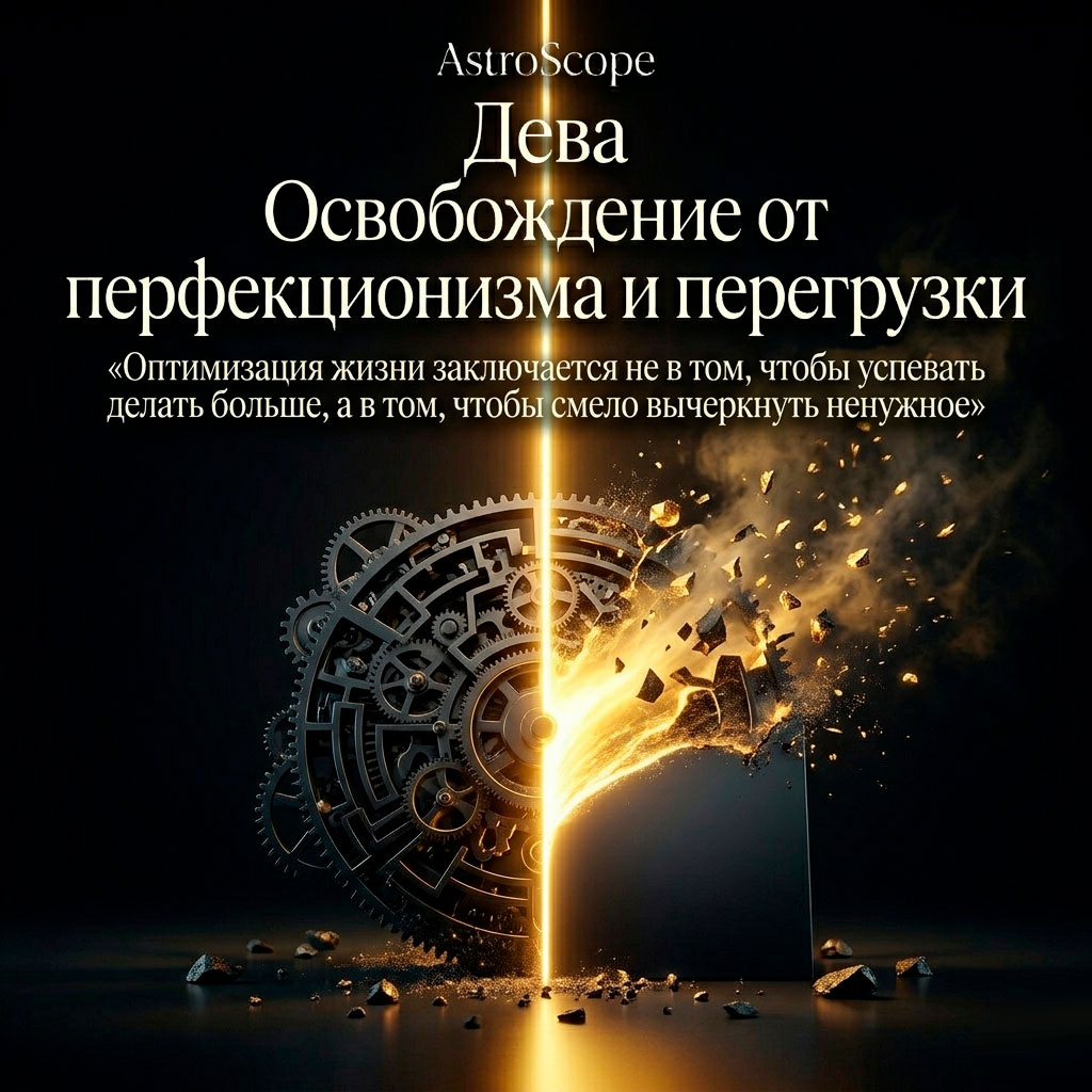 ♍ Дева, энергия 16 июня: Освобождение от перфекционизма и перегрузки