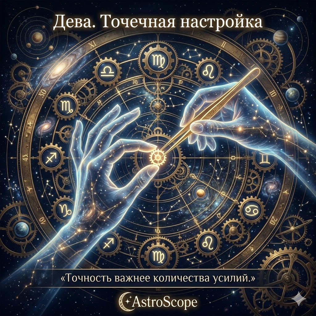 Дева 4 марта: Точечный удар по проблемам и секрет продуктивности