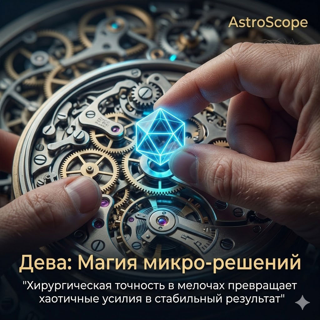 ♍ Дева 12 марта: Магия микро-решений