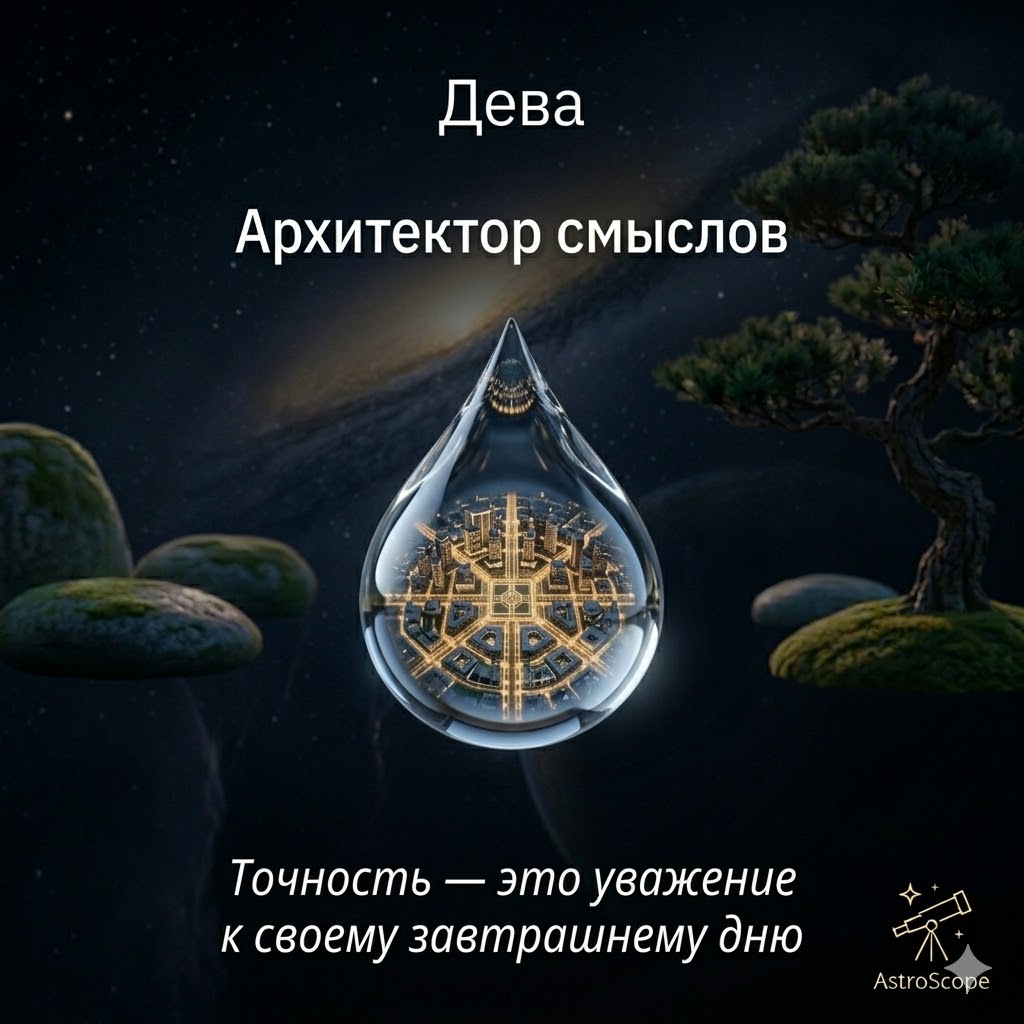 Дева 17 марта: Ювелирная настройка будущего и магия порядка