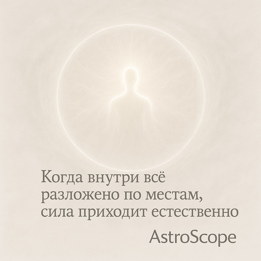 ♍ ДЕВА — 4 декабря 2025 — Сила — в порядке и ясности