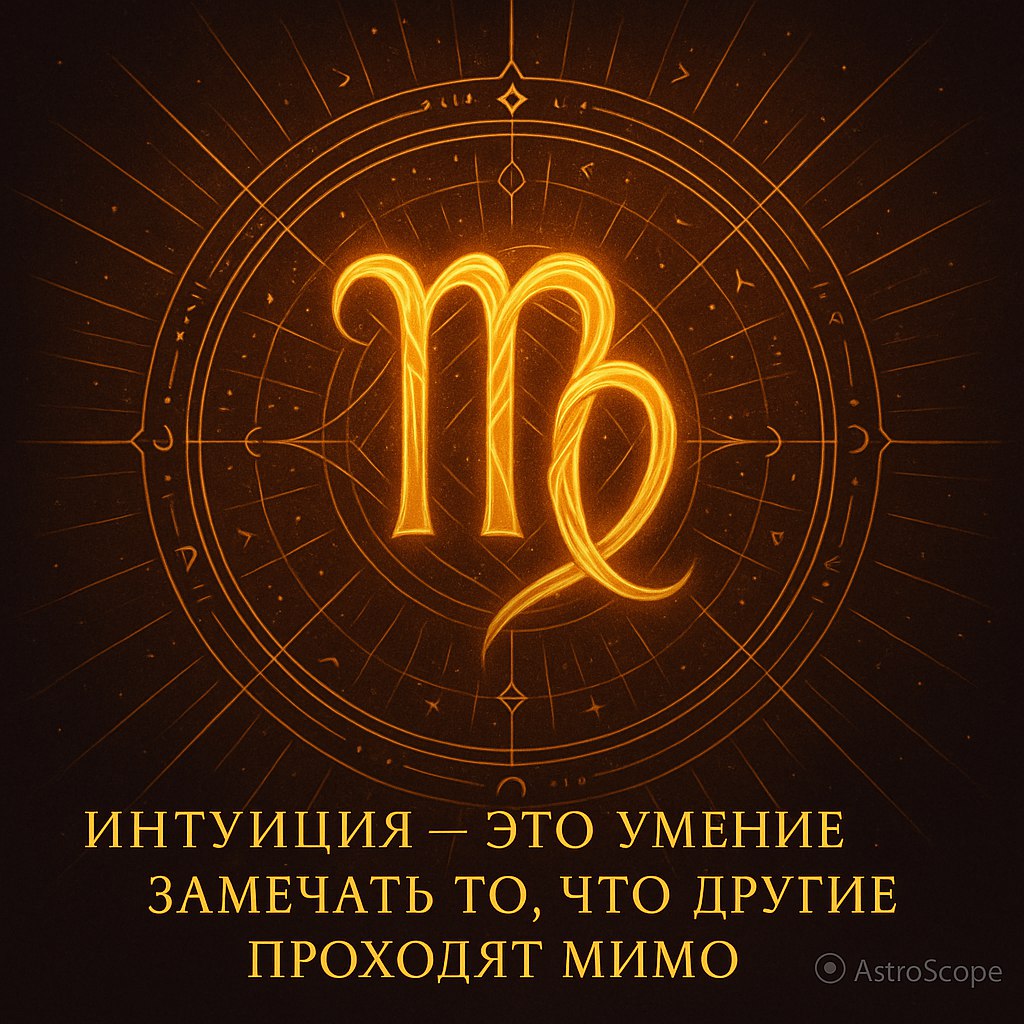 ♍ Дева · 7 декабря 2025 — День тонкой интуитивной точности