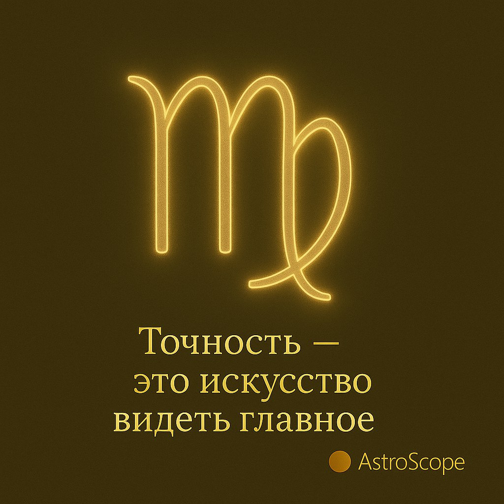 Дева — день, когда порядок ведёт к свободе