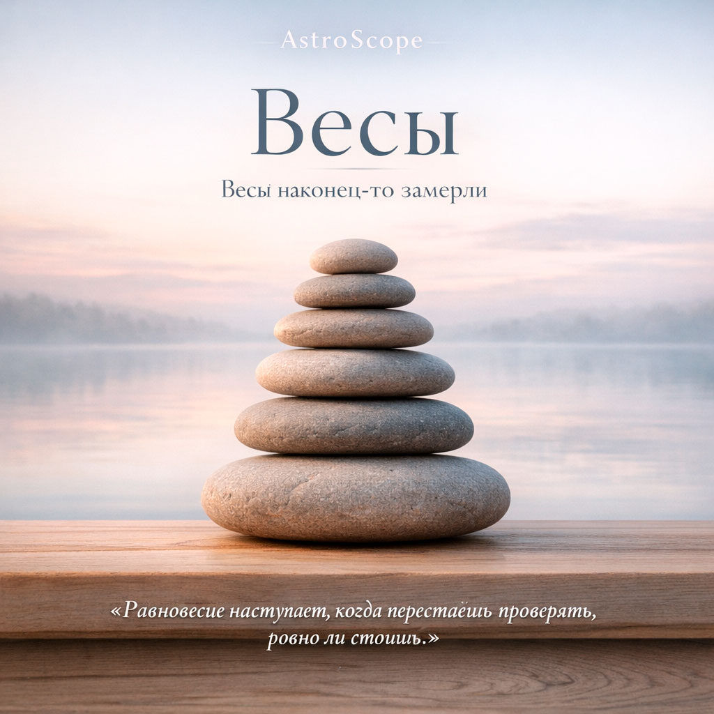 Весы 16 февраля: День обретения внутренней точки опоры