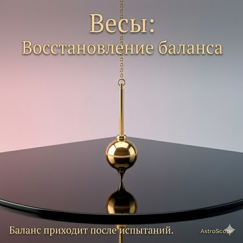 ♎ Весы 28 марта: Восстановление баланса