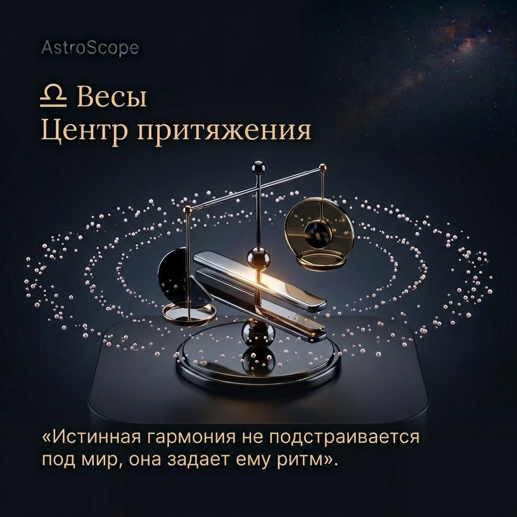 ♎ Весы 29 марта: Центр притяжения
