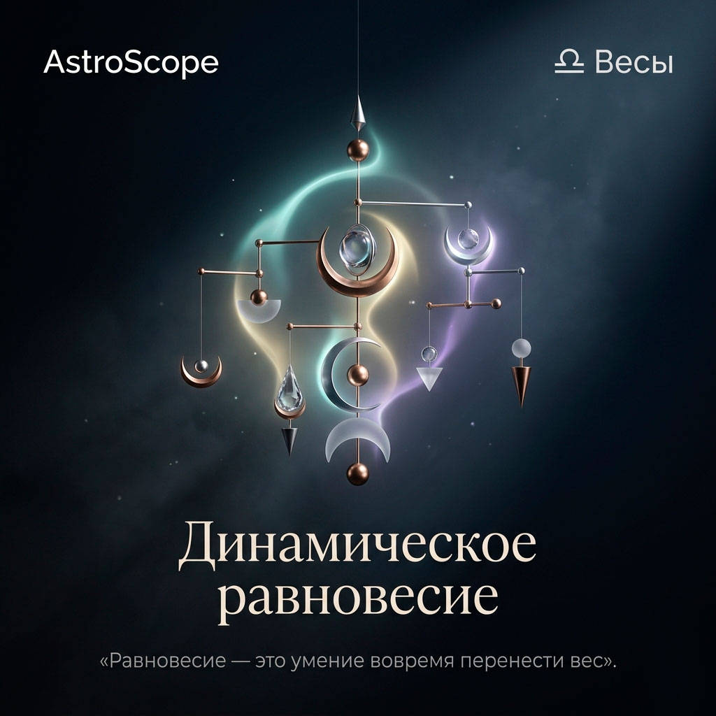 ♎ Весы 5 апреля: Динамическое равновесие