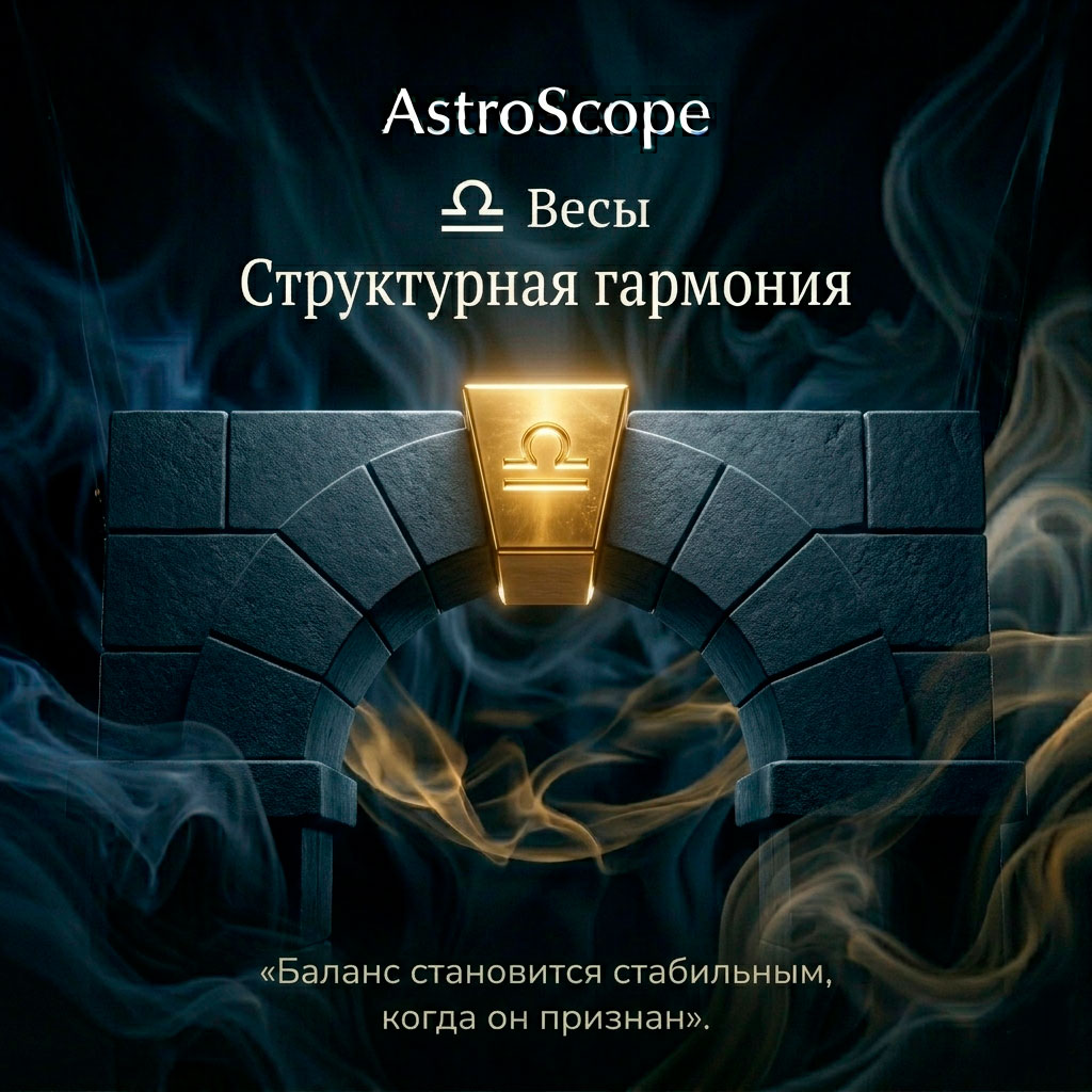 ♎ Весы 7 апреля: Структурная гармония