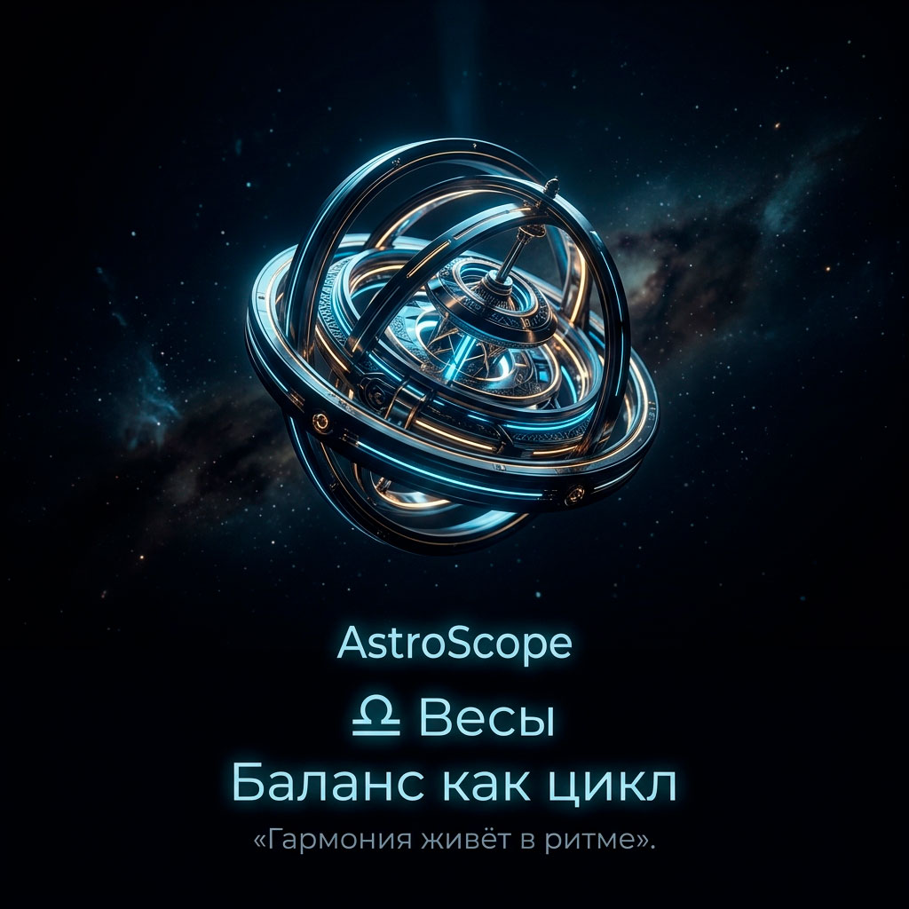 ♎ Весы 9 апреля: Баланс как цикл