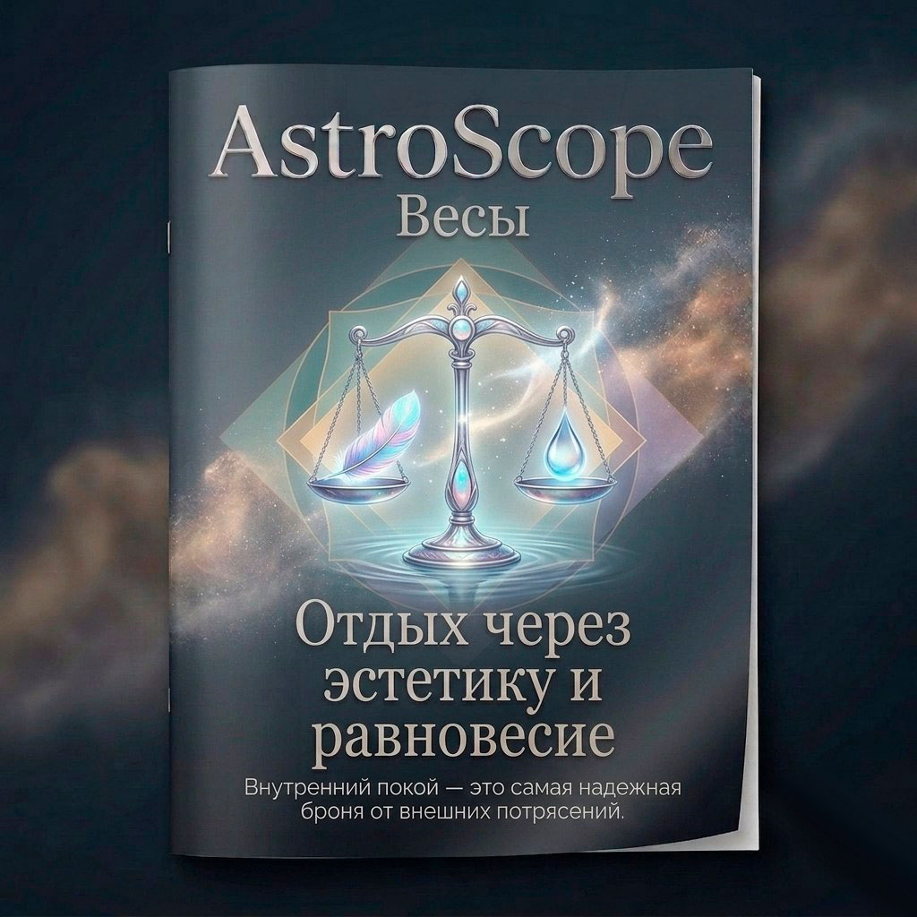 ♎ Весы, энергия 22 июня: Отдых через эстетику и равновесие