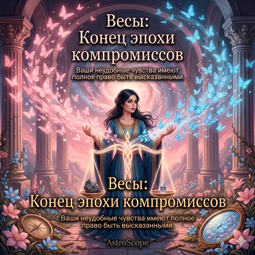♎ Весы, энергия 24 июня: Конец эпохи компромиссов.