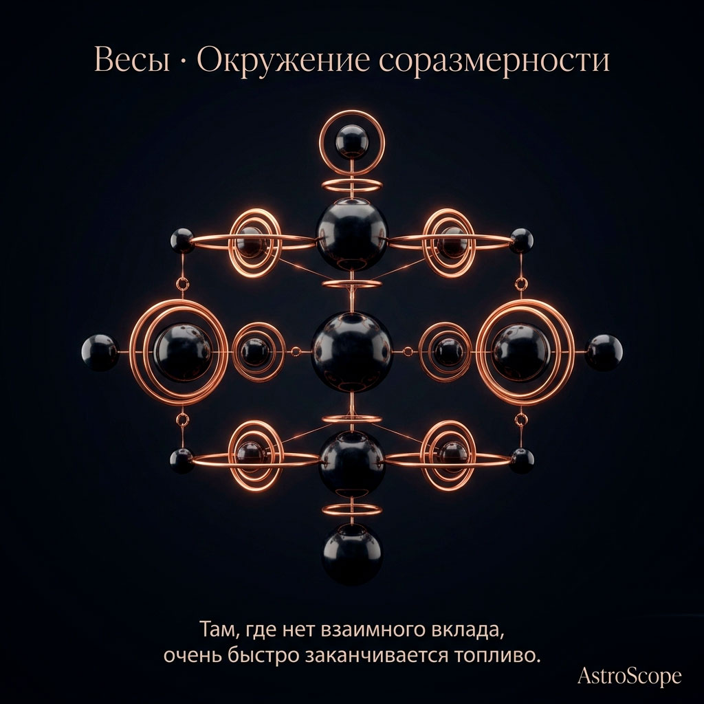 ♎ Весы, энергия 29 июня: Окружение соразмерности