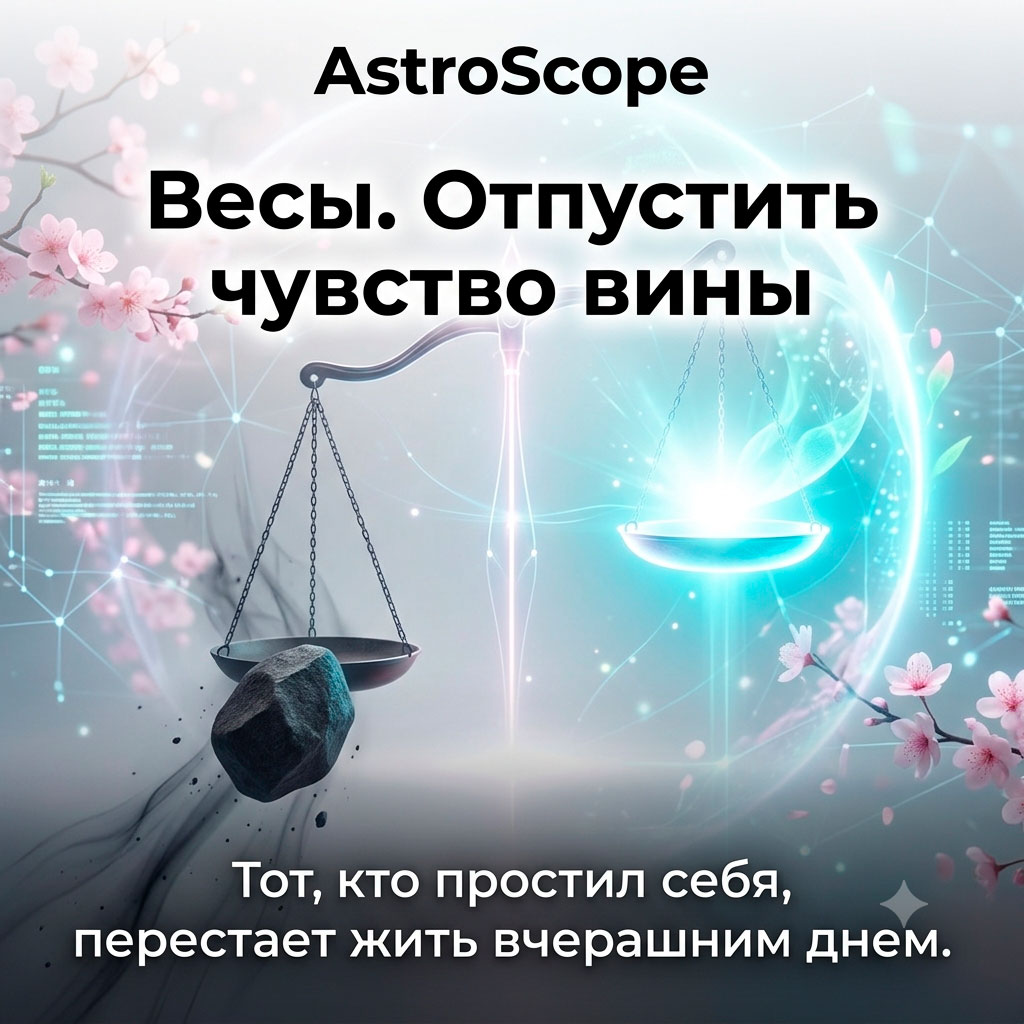 ♎ Весы, энергия 9 июля: Отпустить чувство вины