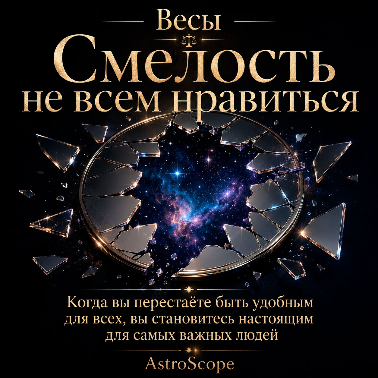 ♎ Весы, энергия 16 июля: Смелость не всем нравиться