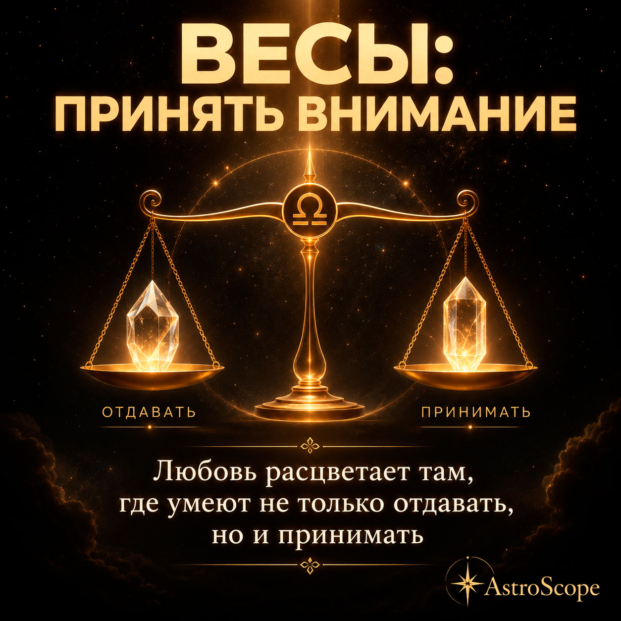 ♎ Весы, энергия 17 июля: Принять внимание