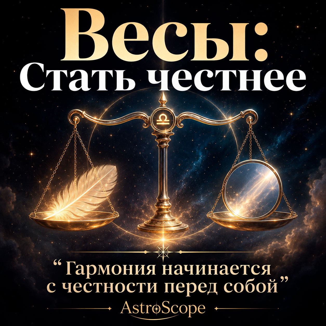 ♎ Весы, энергия 21 июля: Стать честнее