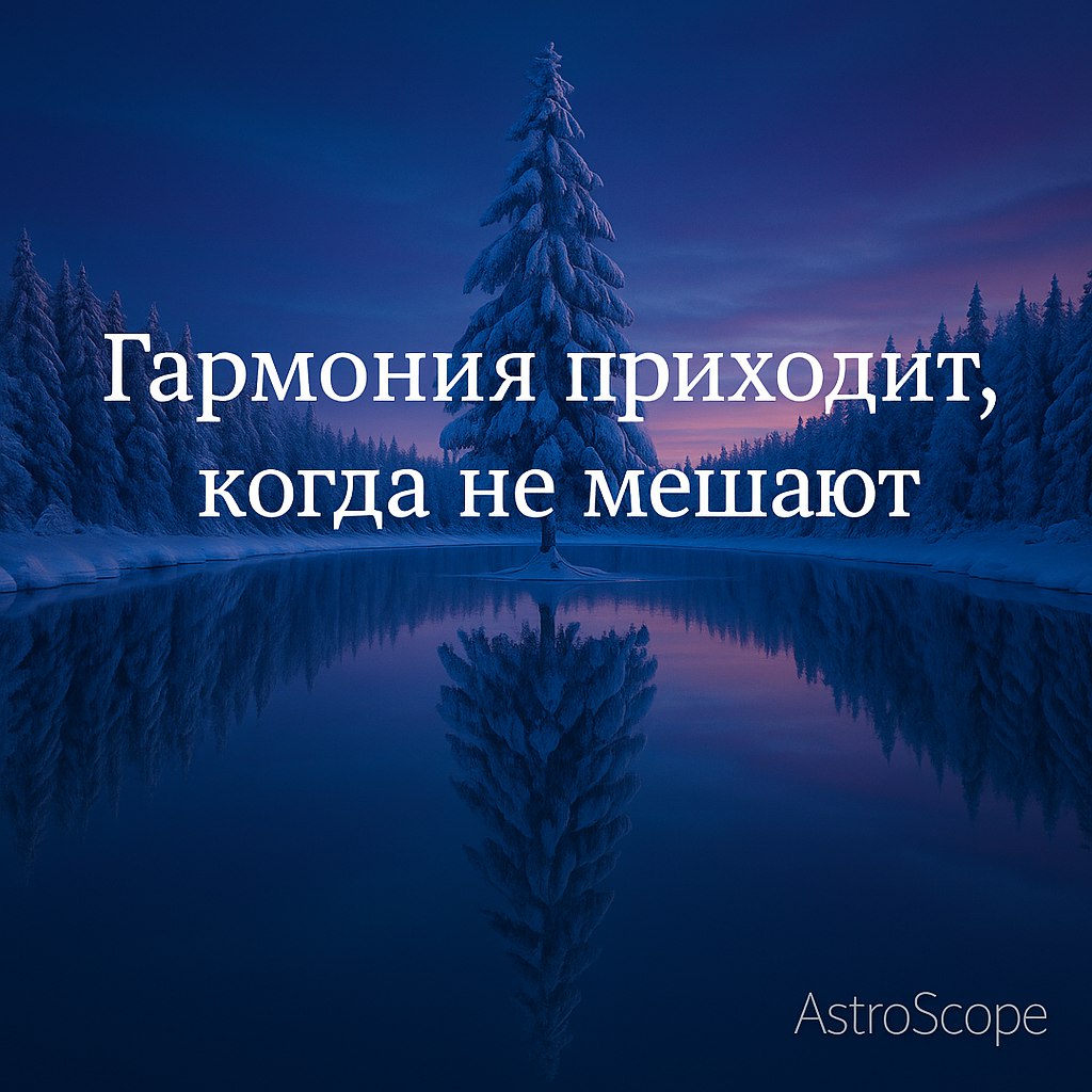 ♎ Весы — Тихий баланс