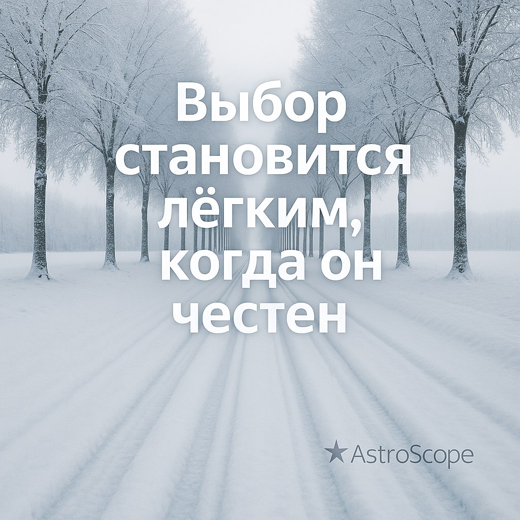 ♎ Весы · Согласованный выбор