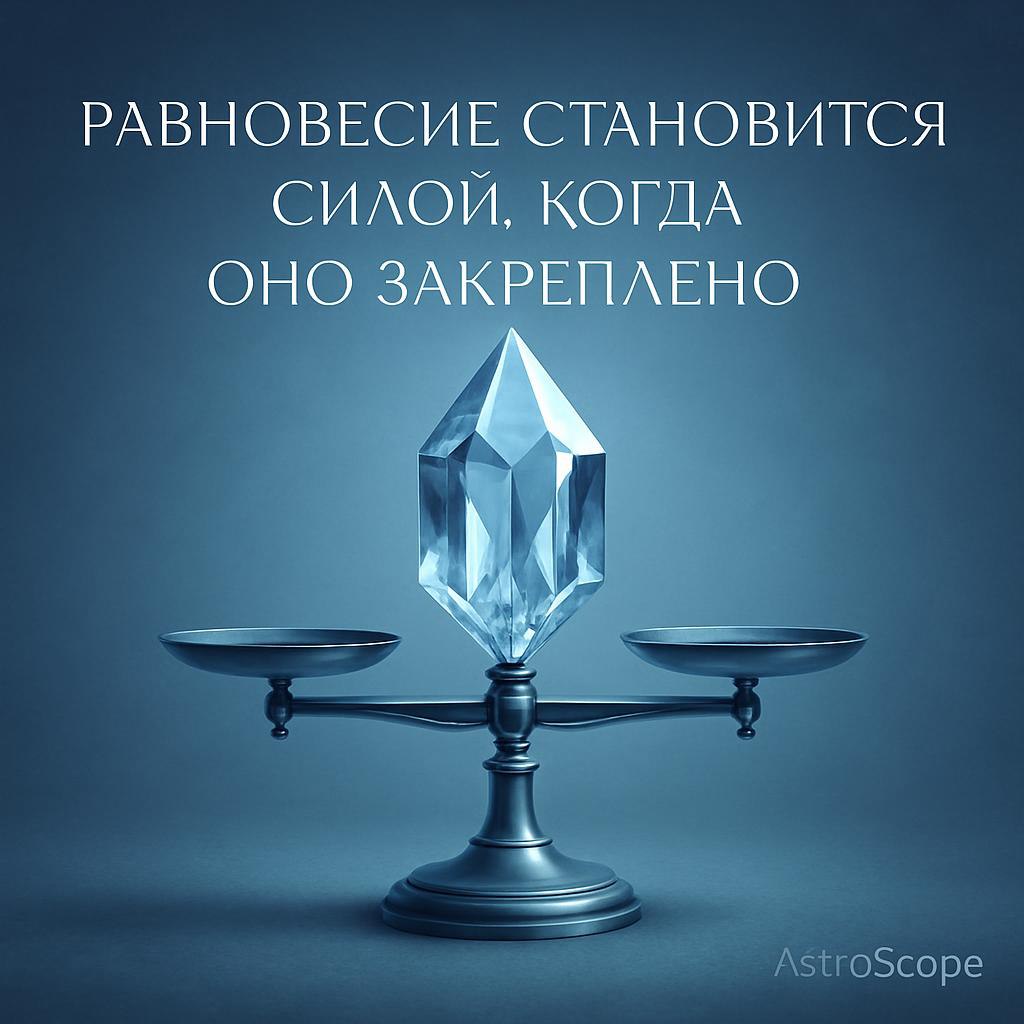 ♎ Весы — Зафиксированный баланс
