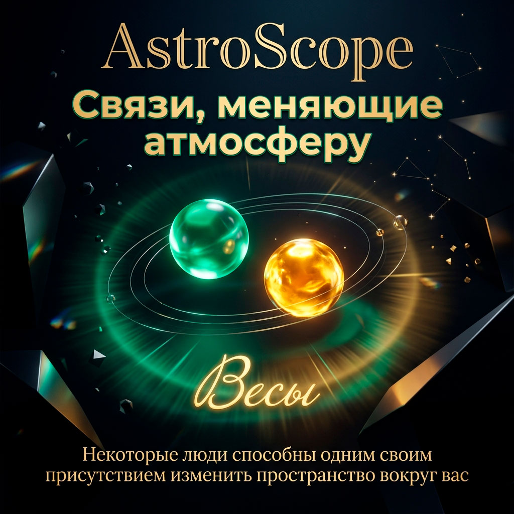 ♎ Весы, энергия 23 мая: Связи, меняющие атмосферу
