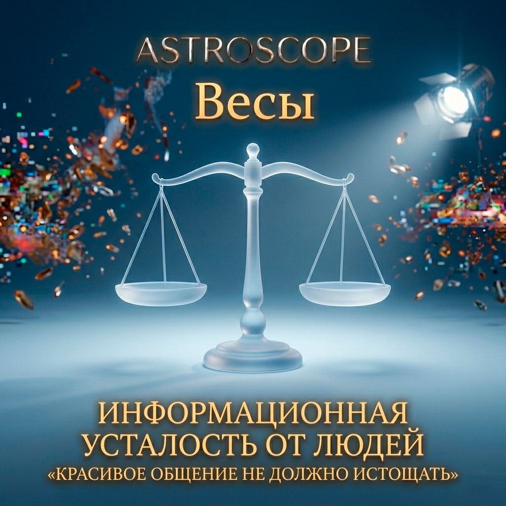 ♎ Весы, энергия 26 мая: Информационная усталость от людей