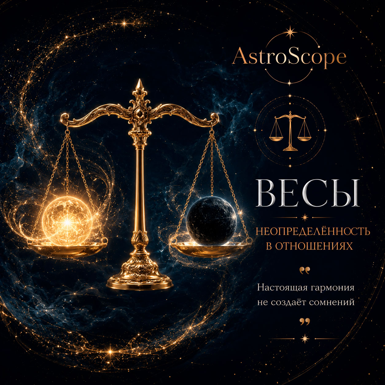 ♎ Весы, энергия 27 мая: Неопределённость в отношениях