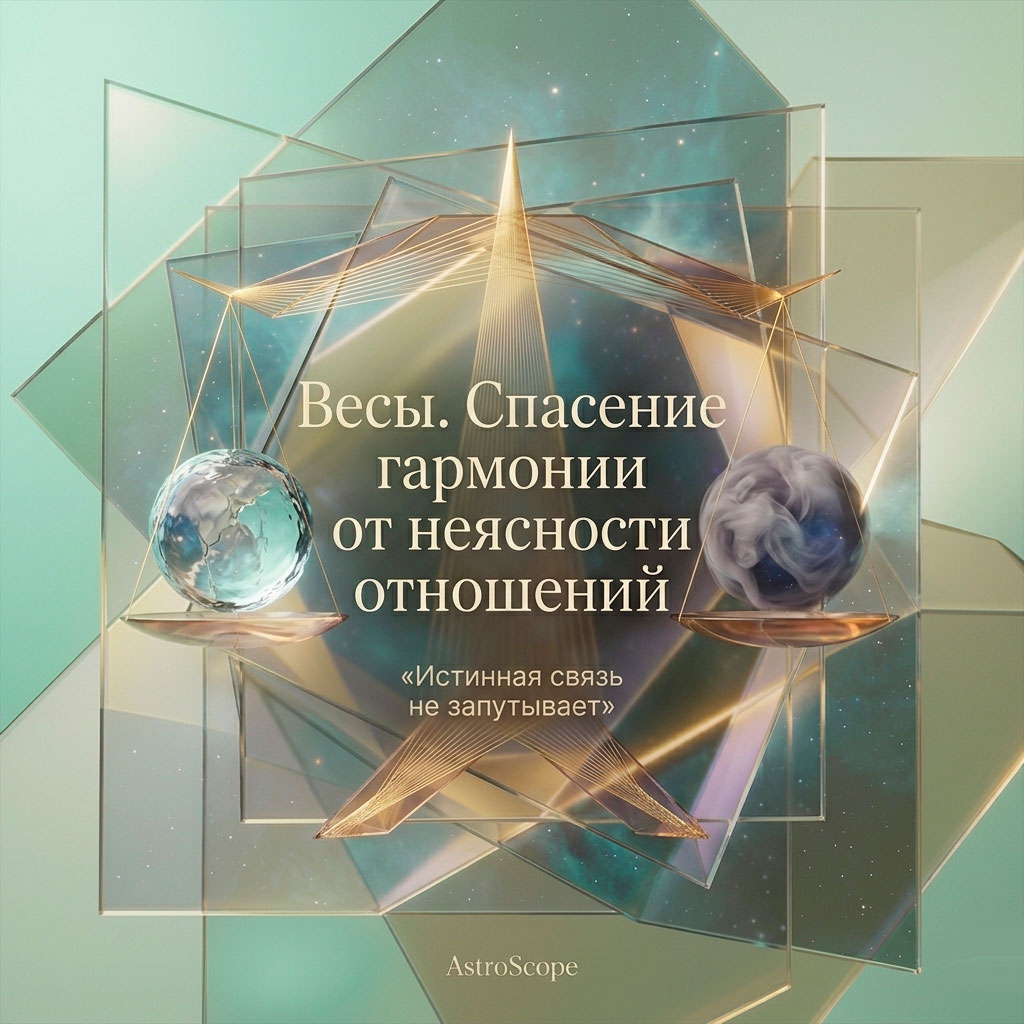 ♎ Весы, энергия 31 мая: Спасение гармонии от неясности отношений