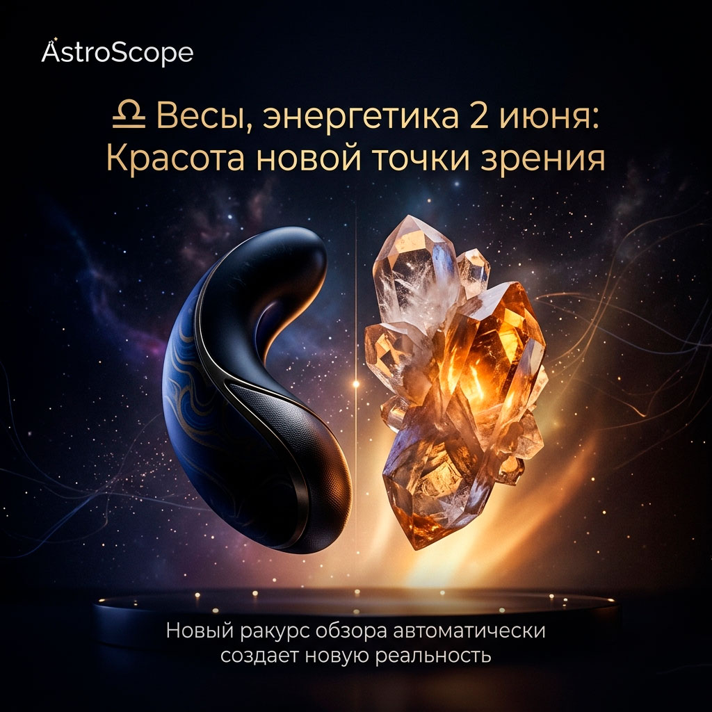 ♎ Весы, энергетика 2 июня: Красота новой точки зрения