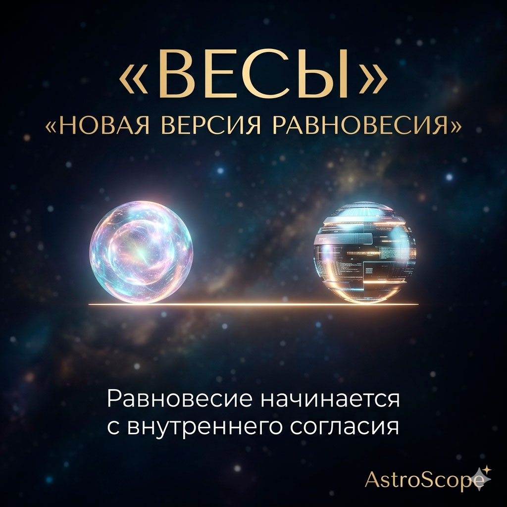 ♎ Весы, энергии 7 июня: Новая версия равновесия
