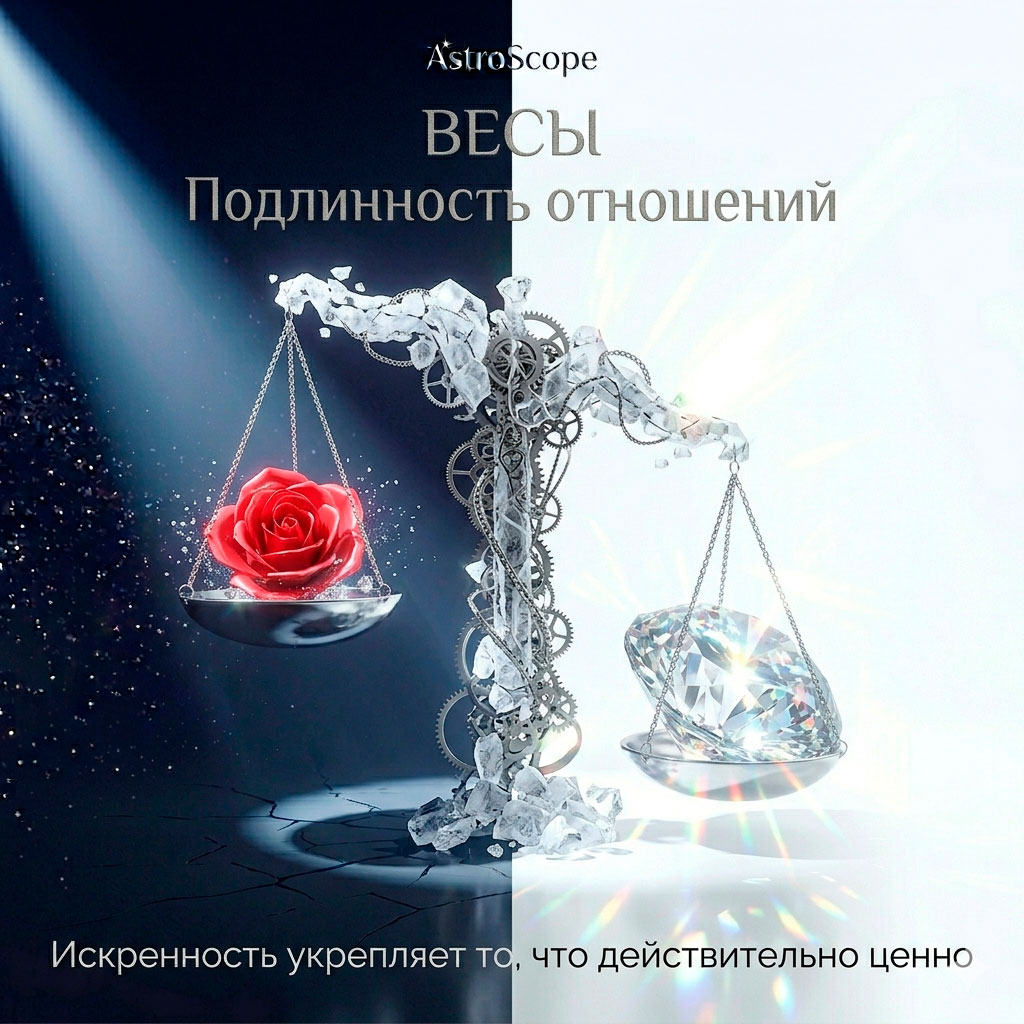 ♎ Весы, энергия 13 июня: Подлинность отношений