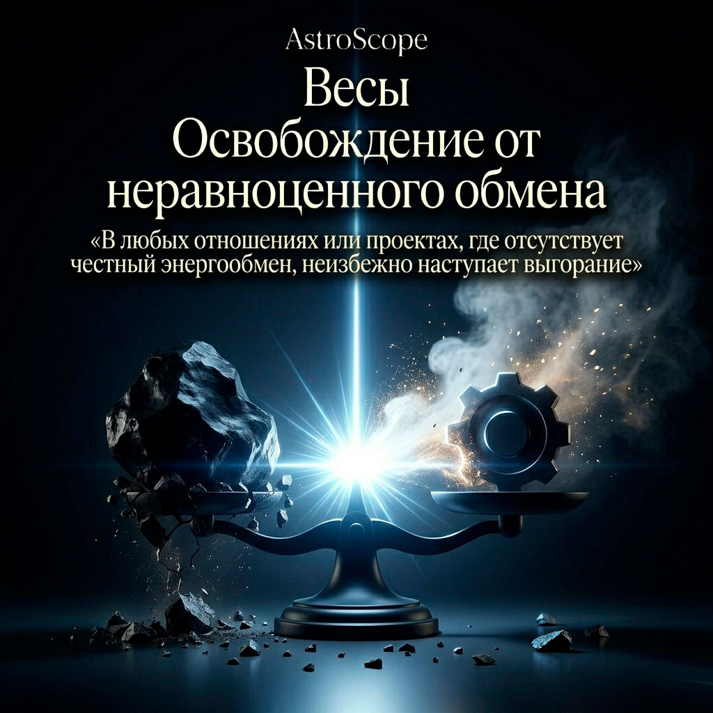 ♎ Весы, энергия 16 июня: Освобождение от неравноценного обмена
