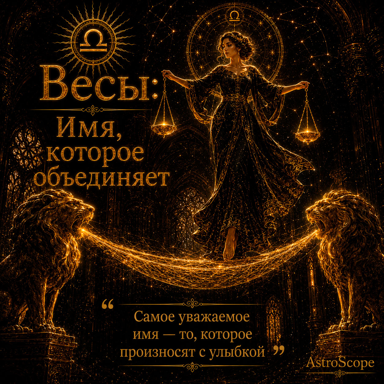 ♎ Весы, энергия 27 июля: Имя, которое объединяет