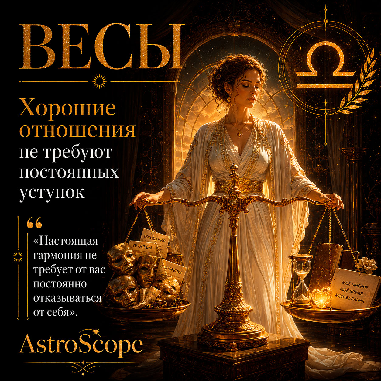 ♎ Весы, энергия 4 августа